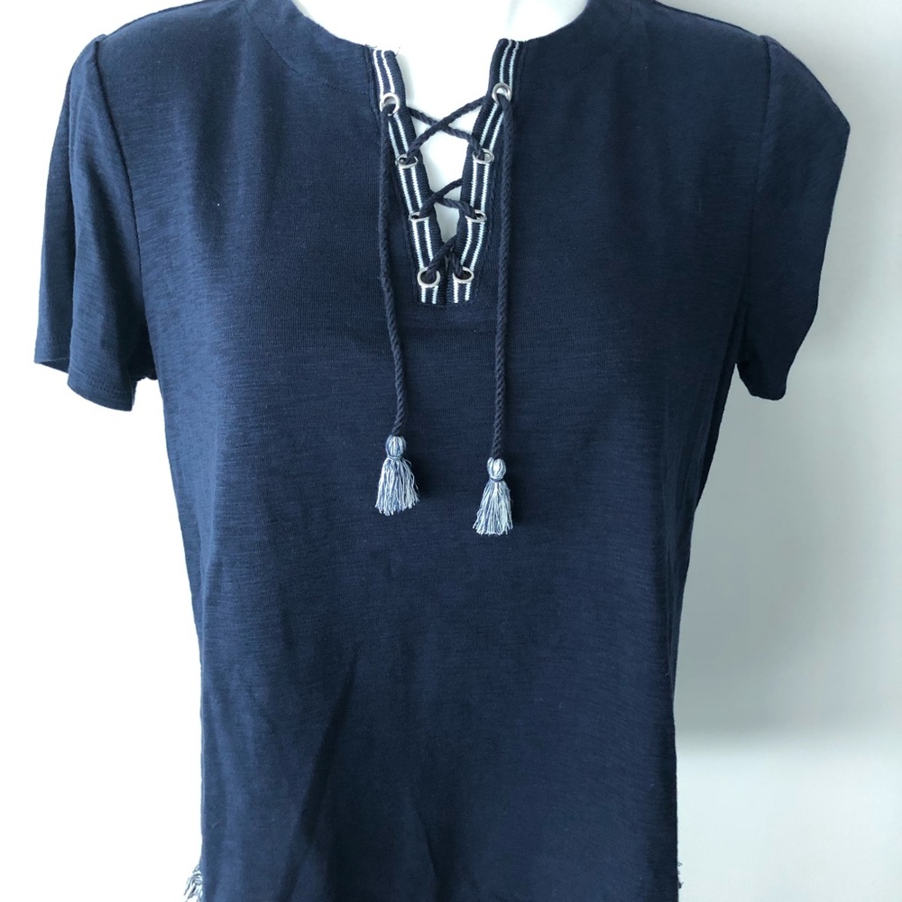 Chico’s Navy Top